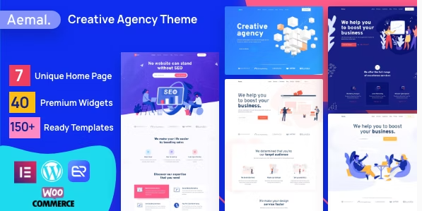 Aemal - Startup Business WordPress Theme
