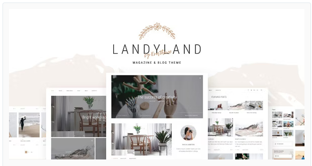 Landyland - Clean Blog Theme