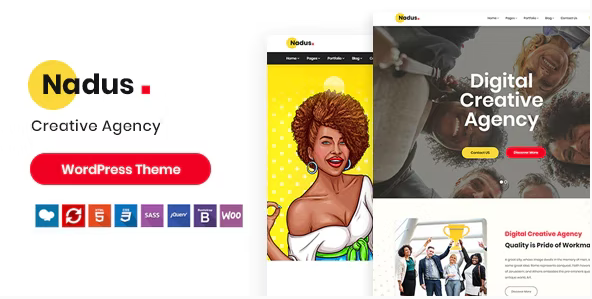 Nadus - Creative WordPress Theme 1.0