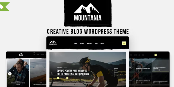Mountania - Creative Blog WordPress Theme