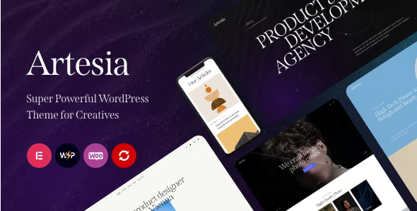 Artesia - WordPress Theme for Creatives 1.13