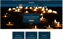 Eternal Memory - Solid Funeral Company Joomla Template
