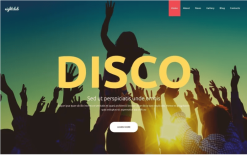 Nightclub Joomla Template