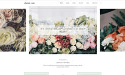 Donna Rosa - Sophisticated Florist Agency Joomla Template