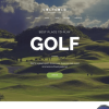 Golf Gold Golfing Club Joomla Template
