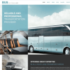 Bus and Coach Hire Transportation Minimalistic Joomla Template 1