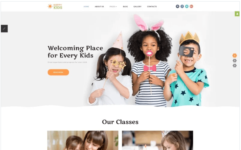 Happy Kids - Kids Center Joomla Template 1 Happy Kids - Kids Center Joomla Template