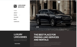 Limousine Services - Luxury Car Services Responsive Joomla Template