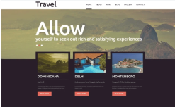 Travel - Fancy Tourism Blog Joomla Template