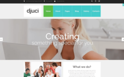 Djuci - Web Design Agency Joomla Template