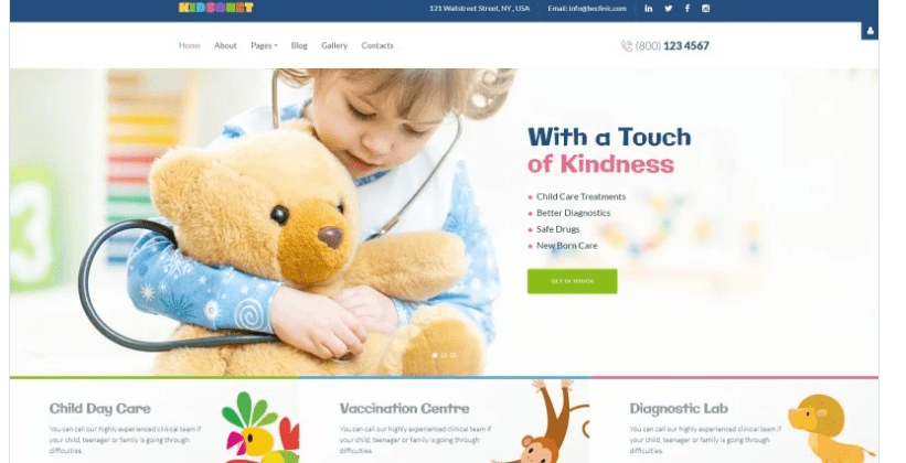 Kidsonet - Responsive Kids Medical Clinic Joomla Template 1 Kidsonet - Responsive Kids Medical Clinic Joomla Template