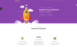 JoinApp - Mobile App Joomla Template