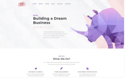 C/H Glitch - Consulting Modern Joomla Template