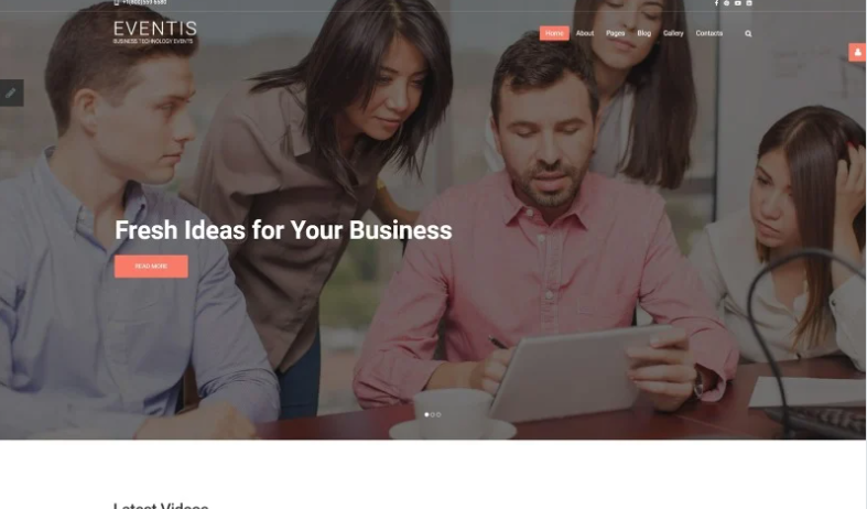 Eventis - Business Conference Joomla Template 1 Eventis - Business Conference Joomla Template