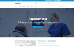 BeDentist Joomla Template