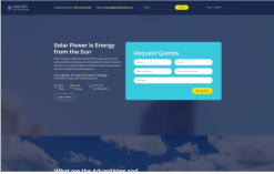Energy Of The Future - Solar Energy Joomla Template