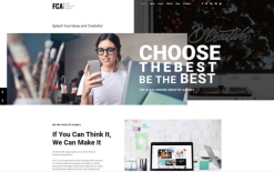 FCA - Impressive Creative Agency Joomla Template