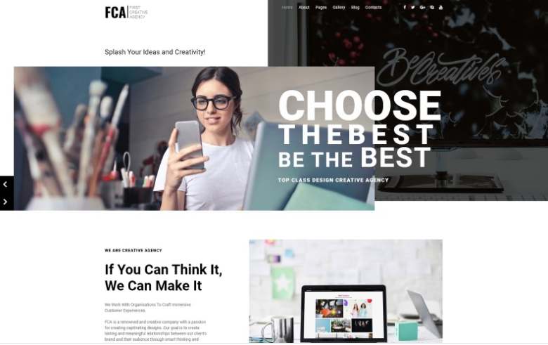 FCA - Impressive Creative Agency Joomla Template 1 FCA - Impressive Creative Agency Joomla Template
