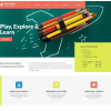 Red Rocket Primary School Joomla Template