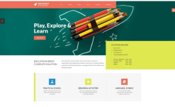 Red Rocket - Primary School Joomla Template