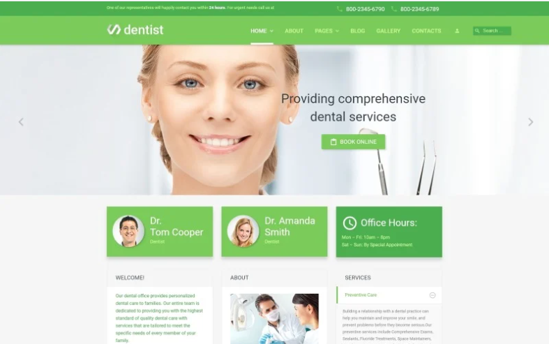 Dentist Joomla Template 1 Dentist Joomla Template