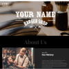 Curl Stylish Barber Shop Joomla Template 1