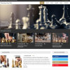 White Queen Chess Club Chess Joomla Template