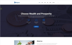 BitPro - Bitcoin Joomla Template