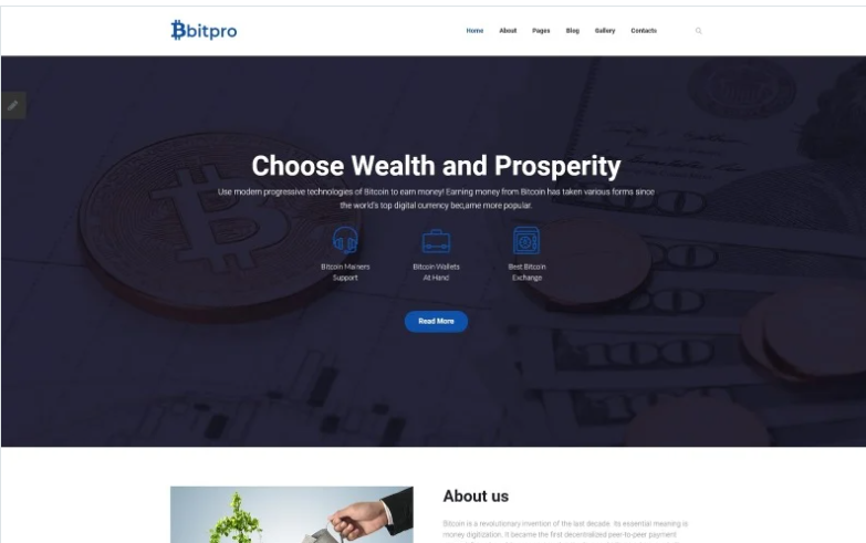 BitPro - Bitcoin Joomla Template 1 BitPro - Bitcoin Joomla Template