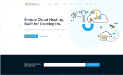 Dreamhost - Cloud Hosting Joomla Template
