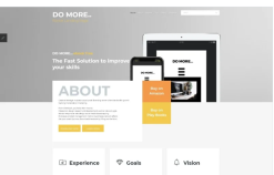 eBook Landing Page Joomla Template