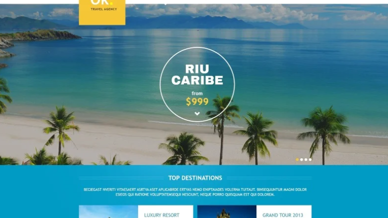 Travel Company Joomla Template 1 Travel Company Joomla Template