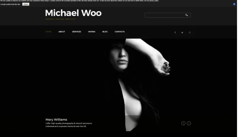 Michael Woo - Photographer Portfolio Elegant Joomla Template 1 Michael Woo - Photographer Portfolio Elegant Joomla Template