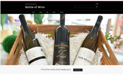 Bottle of Wine - Wine Elegant Joomla Template
