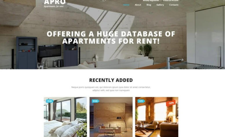 Real Estate Business Joomla Template 1 Real Estate Business Joomla Template