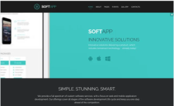 SoftApp - Software Company Responsive Joomla Template