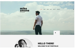 Mike Smone - Photographer Portfolio Modern Joomla Template