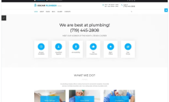 Oscar Plumber - Plumbing Services Joomla Template