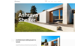 Monal - Architect Multipage Clean Joomla Template