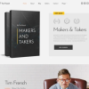 Tim French Personal Pages Modern Joomla Template