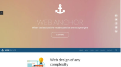 Web Anchor Joomla Template