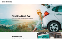 Car Rentals - Car Rental Responsive Joomla Template