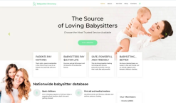 Babysitter Directory - Babysitter Ready-to-Use Clean Joomla Template