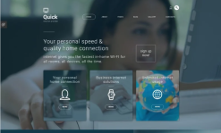 Quick - Hosting Multipage Creative Joomla Template