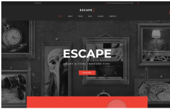Escape - Escape Room Joomla Template
