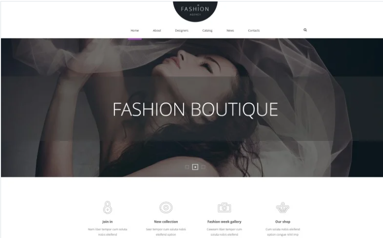Fashion Joomla Template 1 Fashion Joomla Template