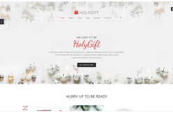 HolyGift - Christmas Gifts Store Joomla Template