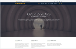 Construction Company Responsive Joomla Template