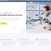 Scientar Science Lab Multipage Joomla Template