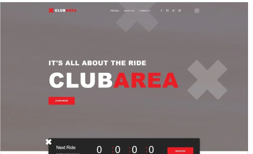 Club Area - Cycling Club Creative Joomla Template 1 Club Area - Cycling Club Creative Joomla Template